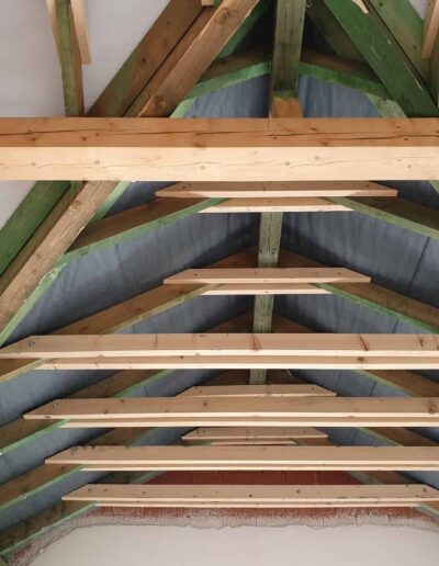 przygotowanie budynku do ocieplenia i izolacji sufitu mieszkalnego TermoPianą OK (3)