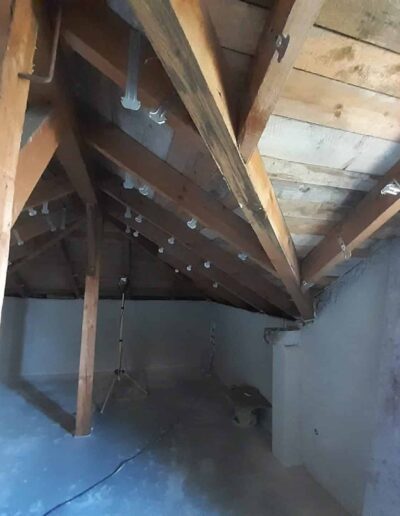 przygotowanie bydynku do ocieplenia i izolacji poddasza mieszkalnego TermoPianą OK (2)